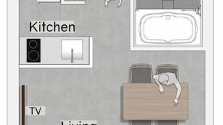 コンフォートスタジオ 3ベッド 禁煙