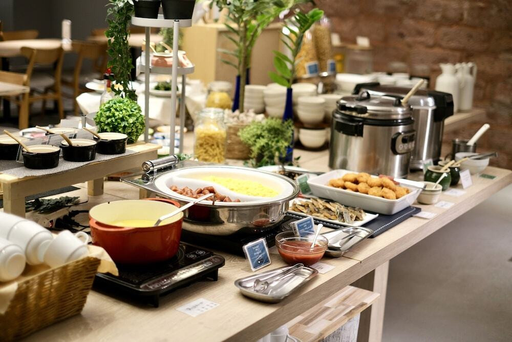 朝食ビュッフェ