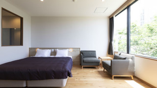 <源泉かけ流し温泉内湯> スーペリアダブルルーム (禁煙)