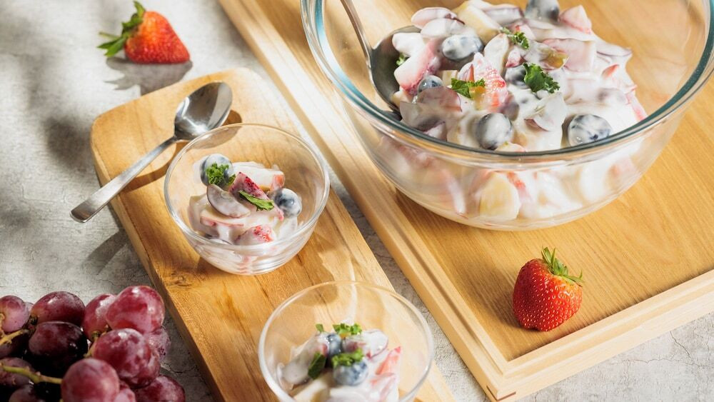 朝食ビュッフェ