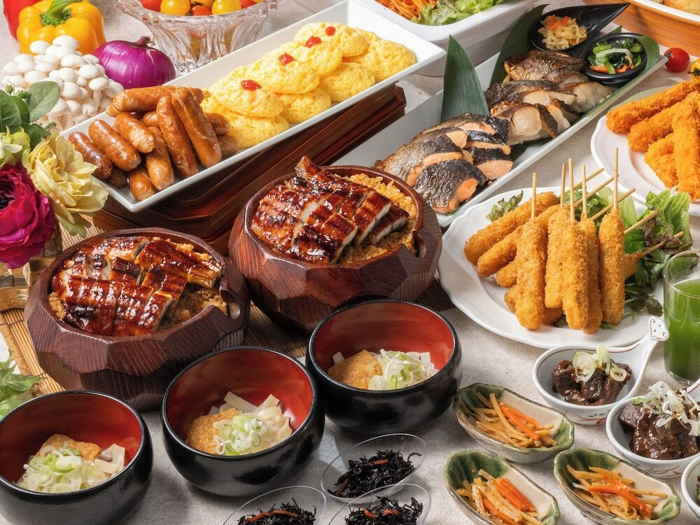 朝食ビュッフェ