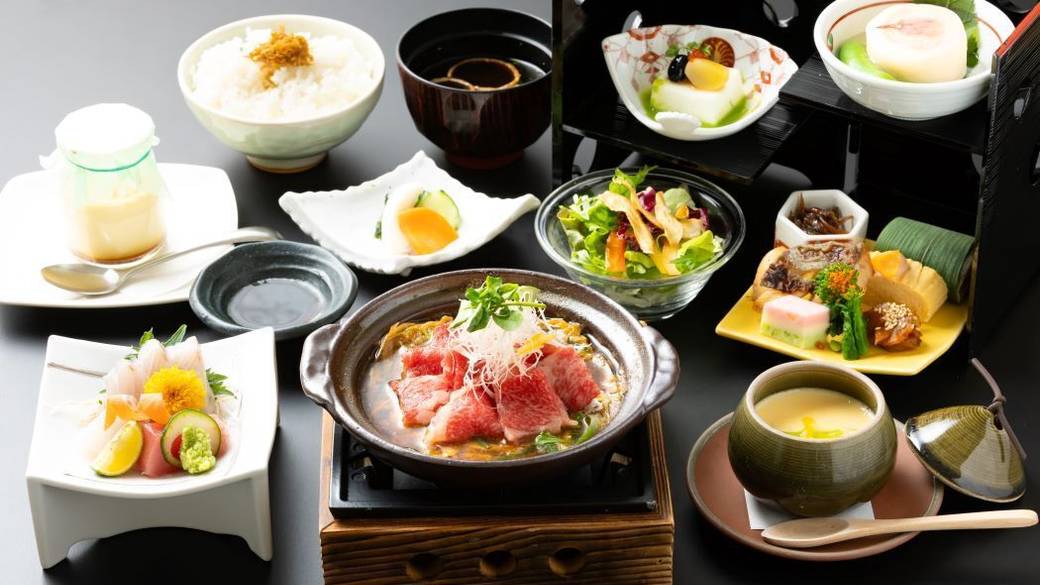 豊後牛柳川風御膳 / 4