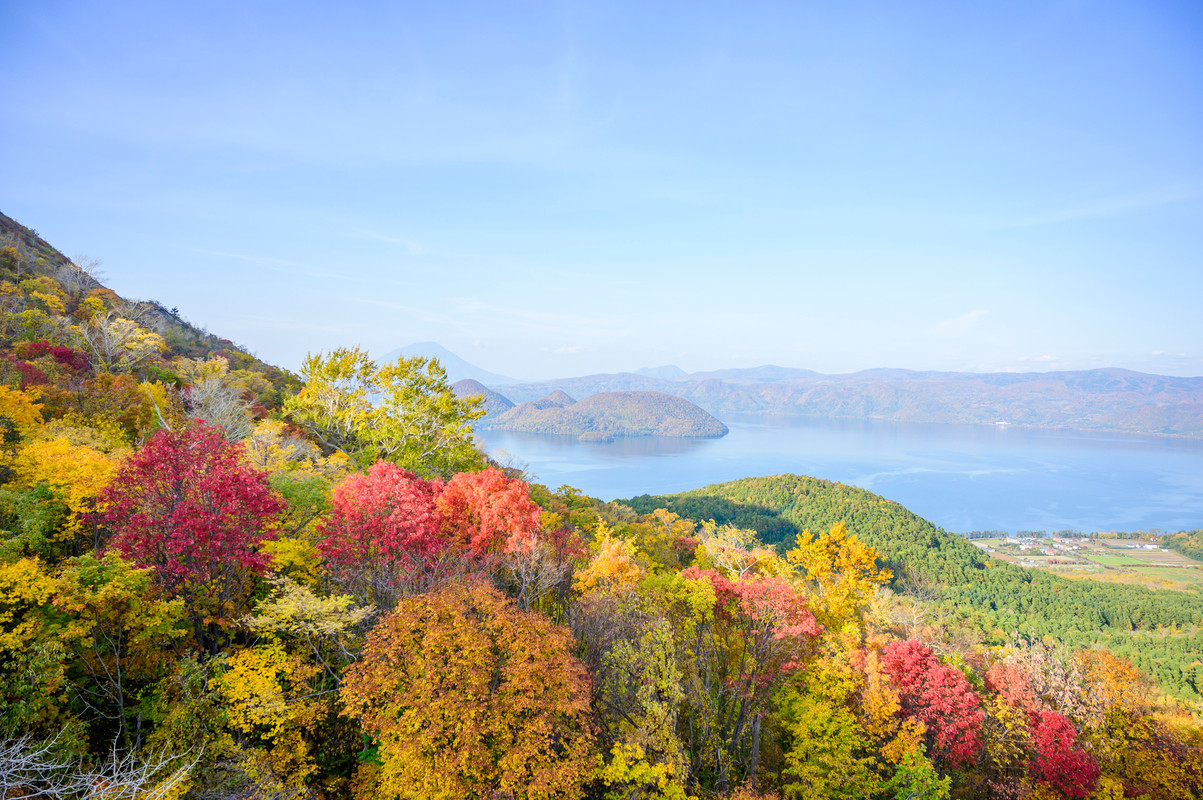 有珠山ロープウェイ(秋)