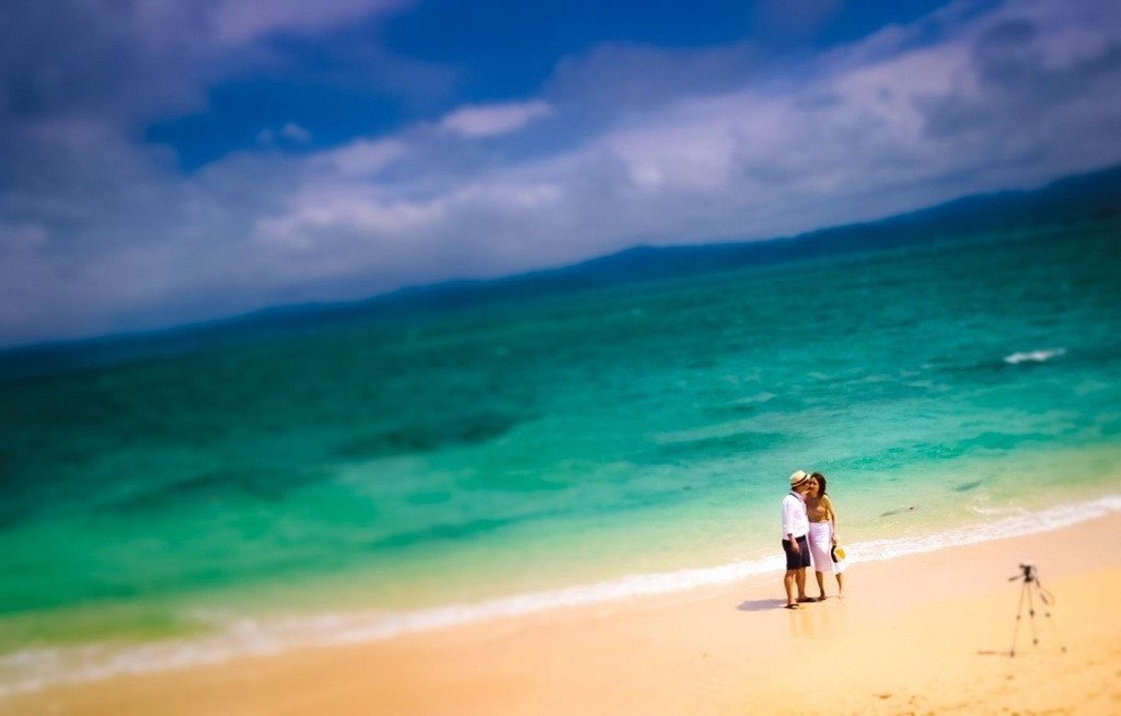 2人が心地よく過ごすために沖縄へ新婚旅行3083441
