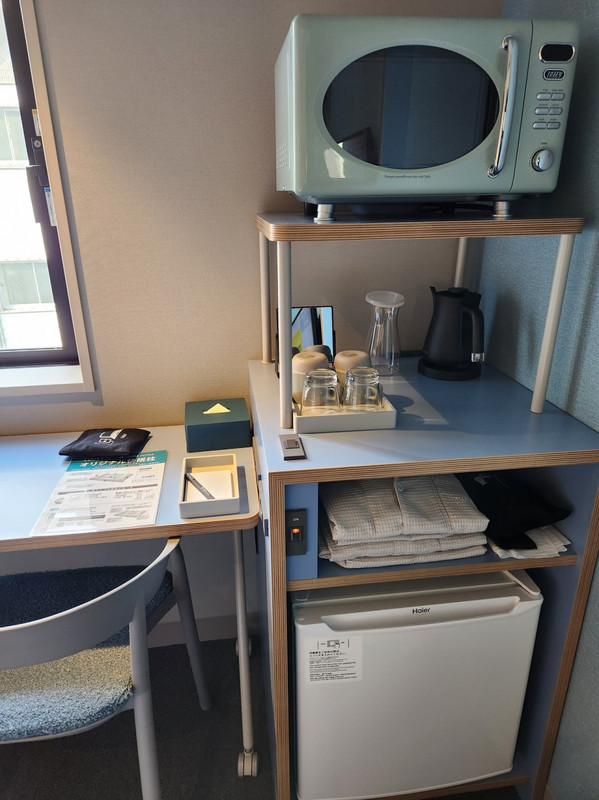 電子レンジあり