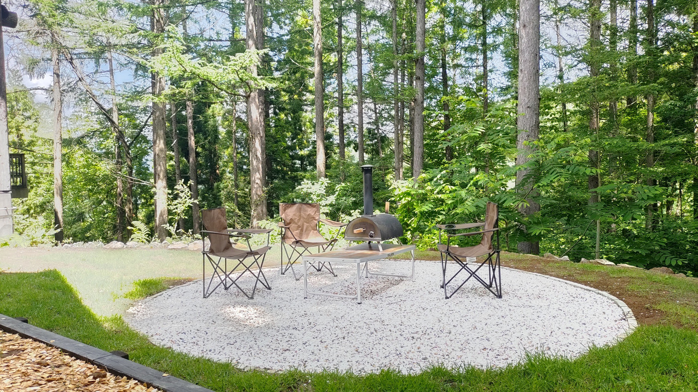 温かみのあるログハウスで、手作り料理も遊びも満喫♪4237680