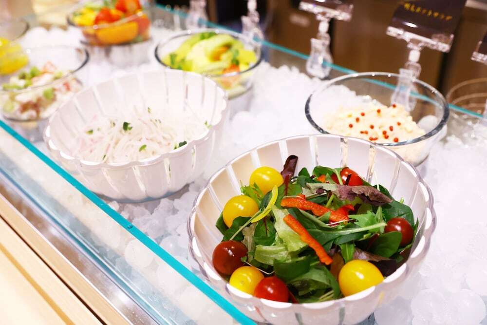 朝食ビュッフェ