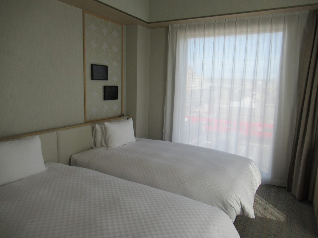 狭めのツインルーム