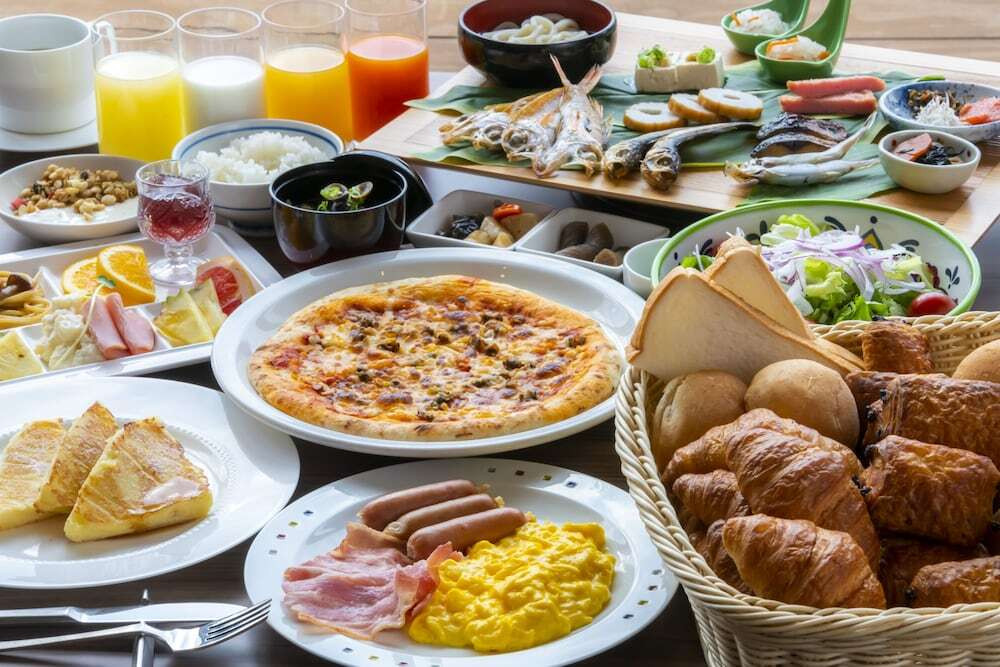 朝食ビュッフェ