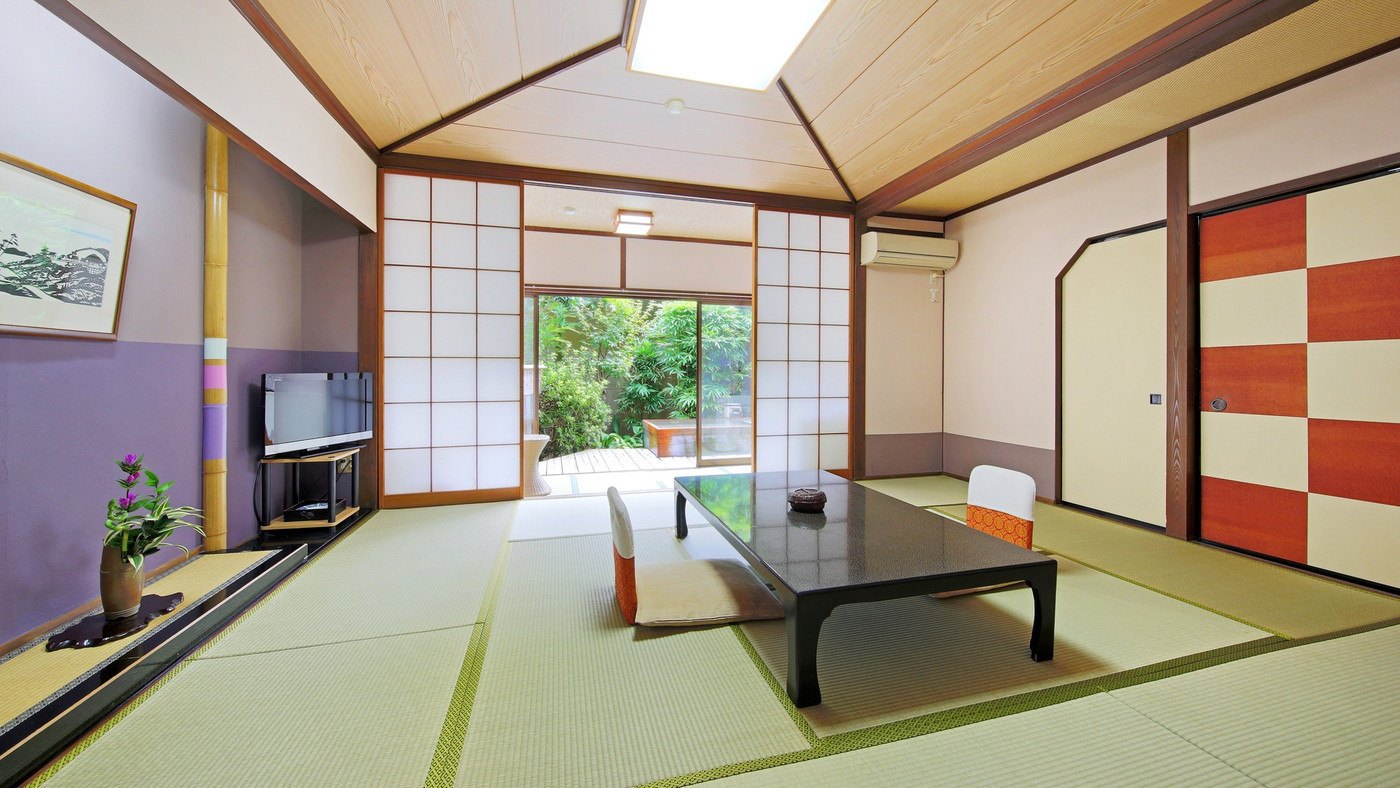 露天風呂付きのお部屋も。庭園を眺めてほっこり癒されるお宿4005539