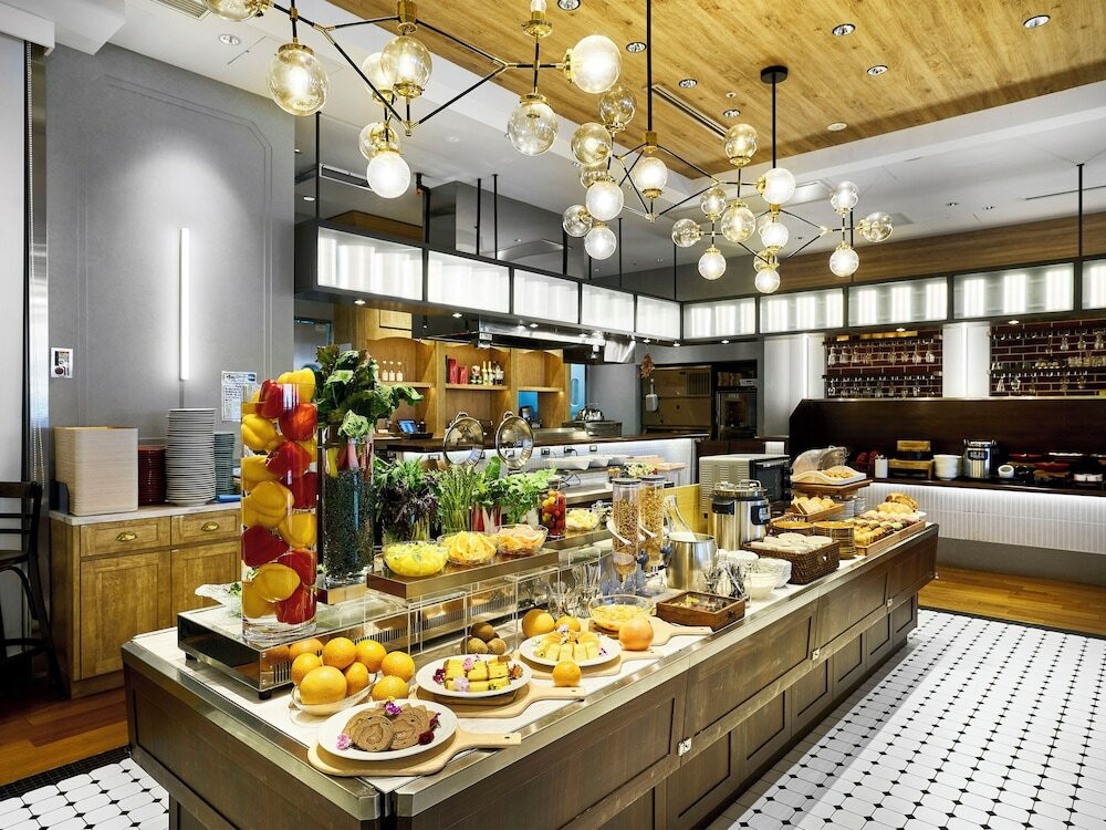 朝食ビュッフェ