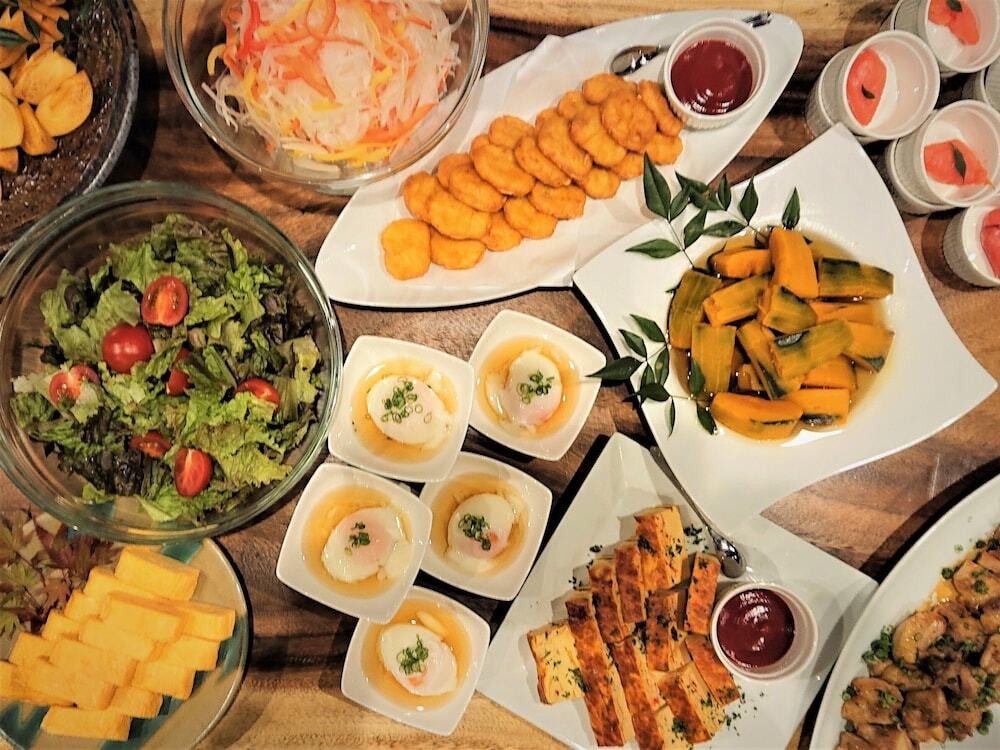 朝食ビュッフェ