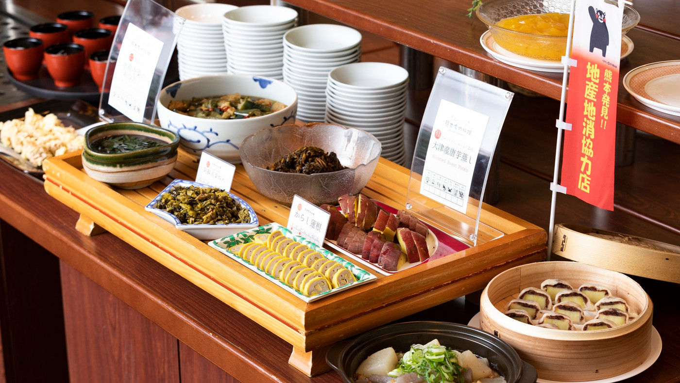 4.地元グルメ満載の朝食でパワーチャージ「アークホテル熊本城前」3442949