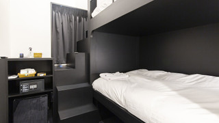 禁煙 バンクツイン 110㎝幅2段ベッド1台 5平米 4名様迄