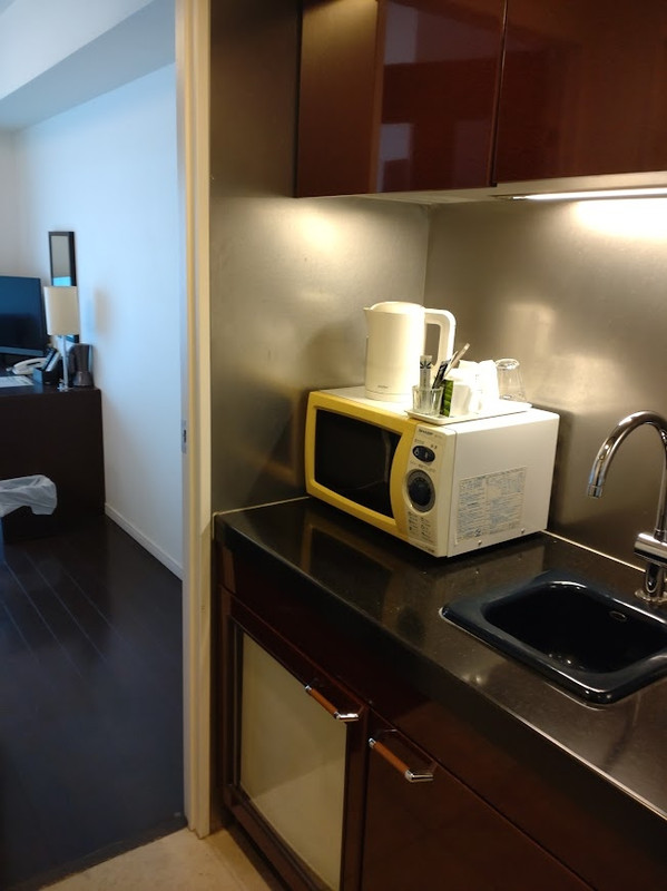 電子レンジと水道