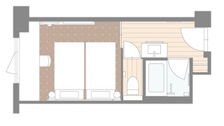 デラックス シングルルーム 禁煙