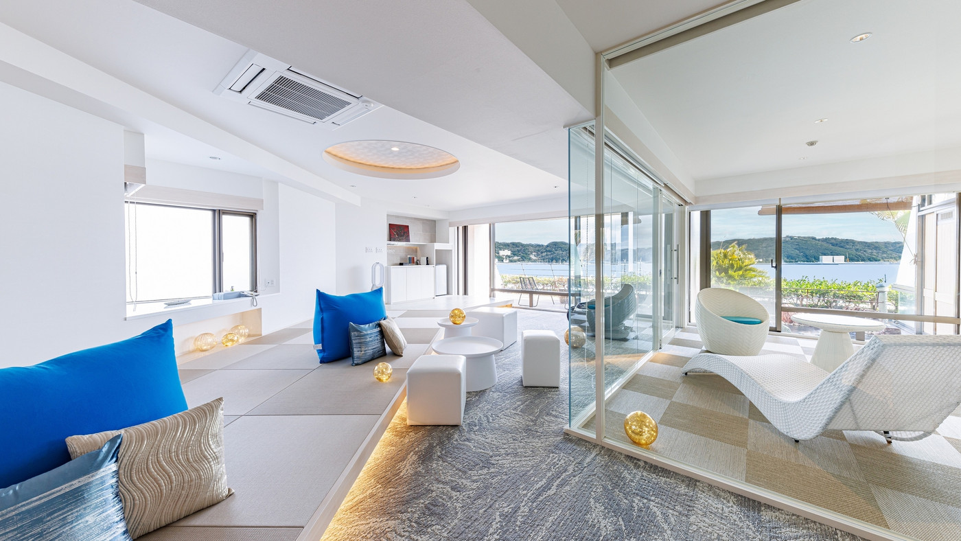 まるで船に乗っているよう、全室から下田湾を一望3658728