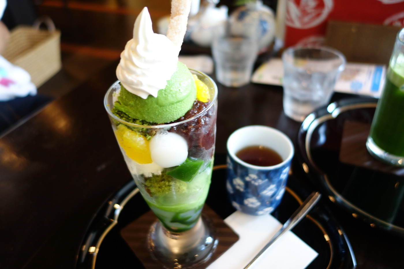 「抹茶さろん ひとこと」料理 755151 2015.10 抹茶カフェ(850円)