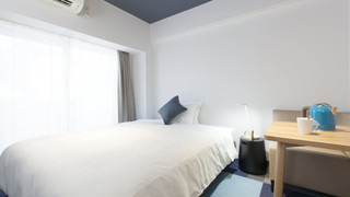 ダブルルーム 禁煙 簡易キッチン/ 洗濯乾燥機付き