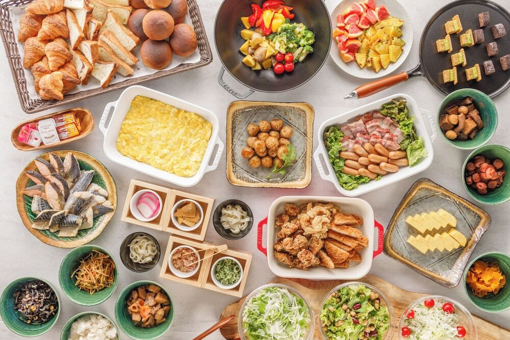 朝食ビュッフェ