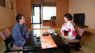 露天風呂付和室　町側