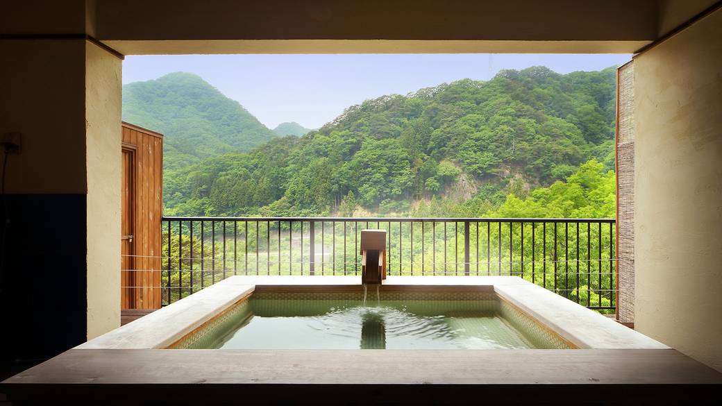 貸切露天風呂「湯るり」の眺望 / 2