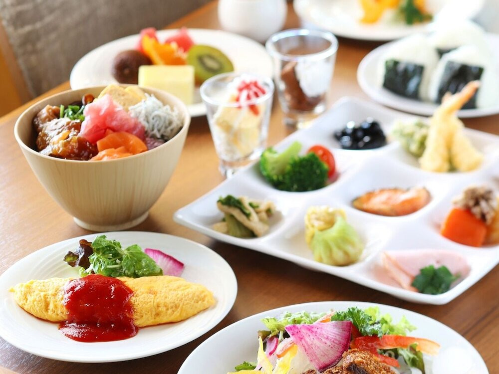 朝食ビュッフェ例