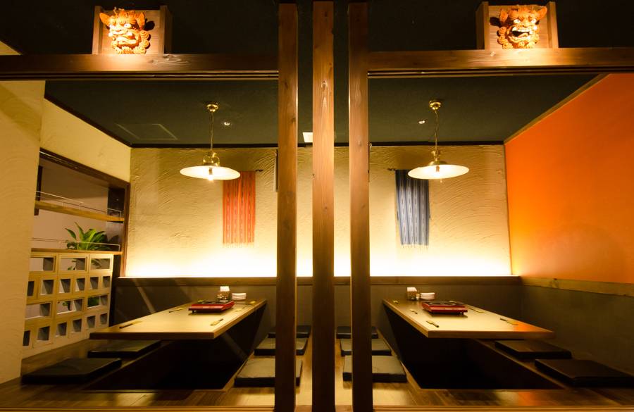 かふぅ掘りごたつ席 / 1