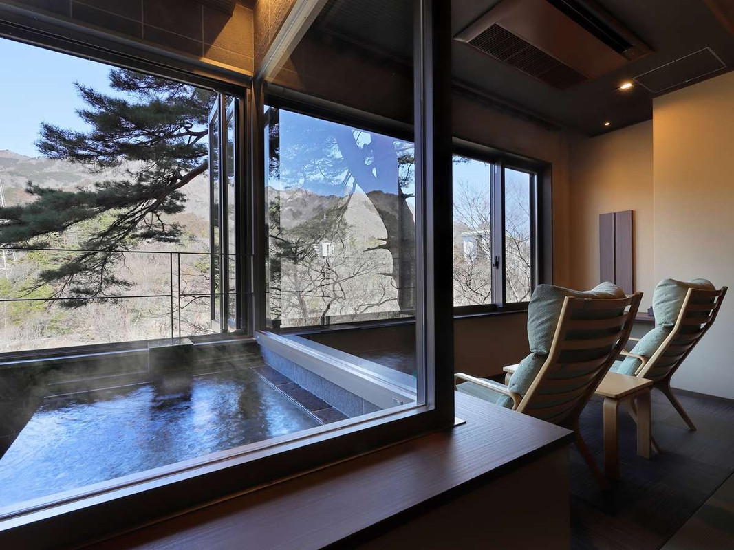 温泉内風呂付和洋室