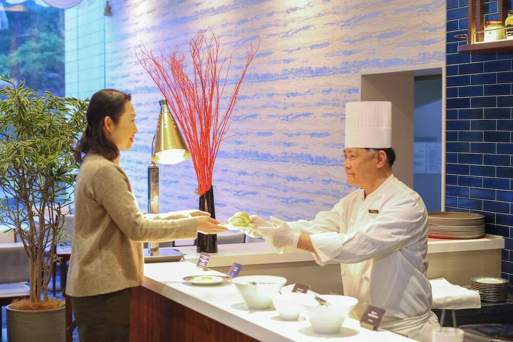 朝食ビュッフェ