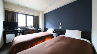 ツインルーム 喫煙 (広さ15m² ベッドサイズ100cm×2台)