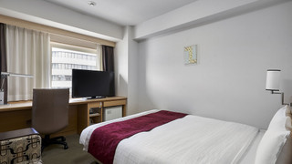 モデレートダブルルーム 禁煙 (18 sqm) [広島駅より電車で20分]