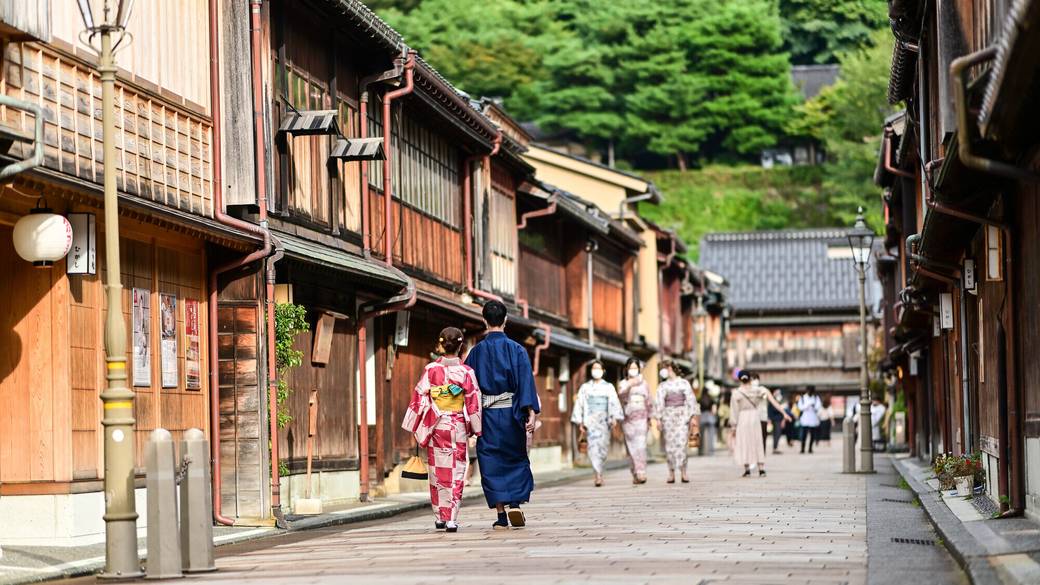ひがし茶屋街の街並み / 2