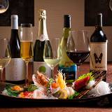 和食会席　料理、ワイン一例 / 4