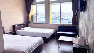 デラックス ダブルまたはツインルーム 専用バスルーム シービュー