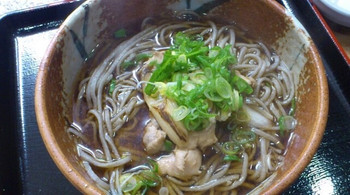 「鹿野そば処」料理 1061262 地鶏そば　880円