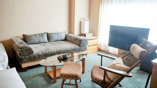 プレミアムツイン 禁煙 ジェットバス, 120cmベッド2台 (High Floor)