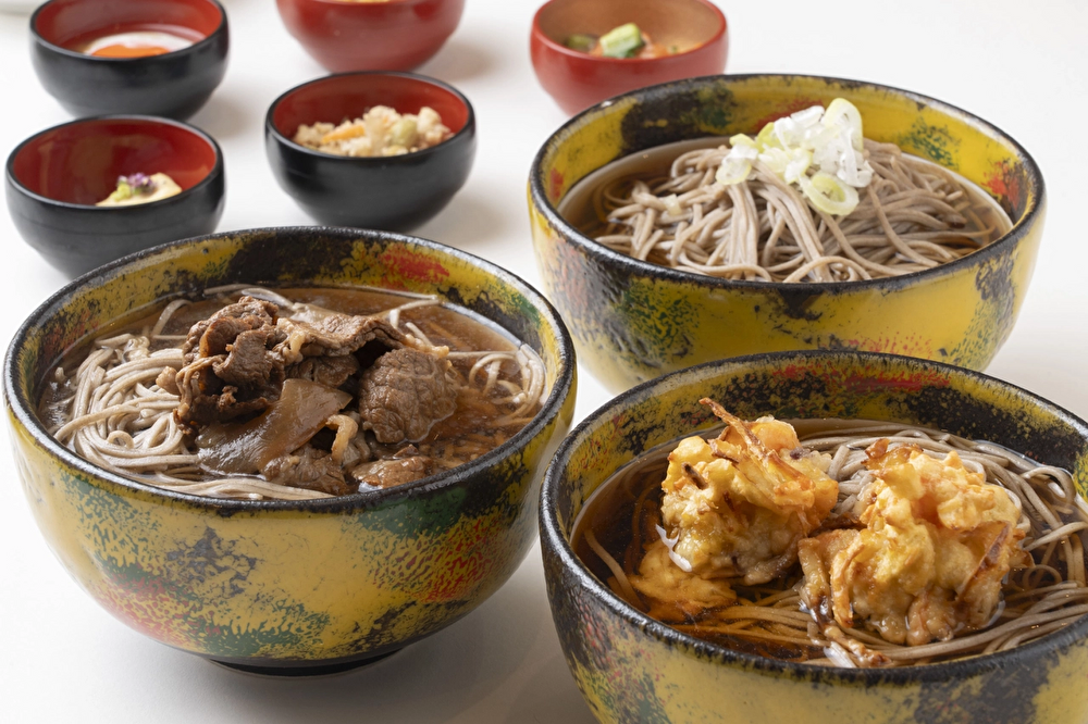 かき揚げと蕎麦