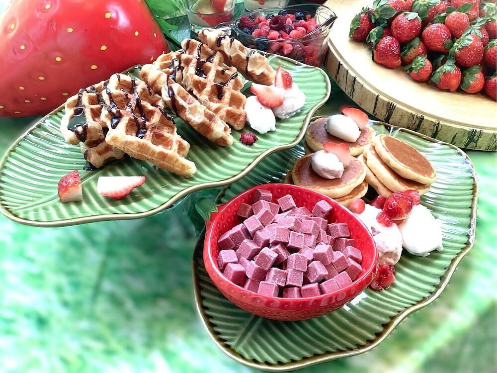 朝食ビュッフェ