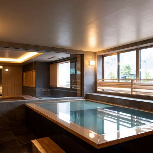 温泉＆寝湯付客室「松風」風呂