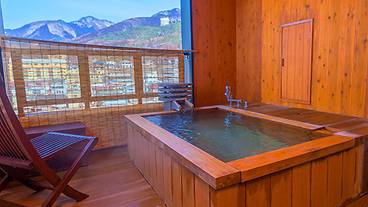 千遊館 露天風呂付き和洋室一例② / 9