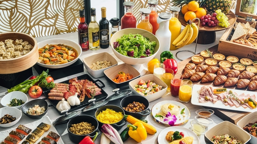 約150種類のビュッフェを堪能♪2023年開業の優雅なホテル4252913