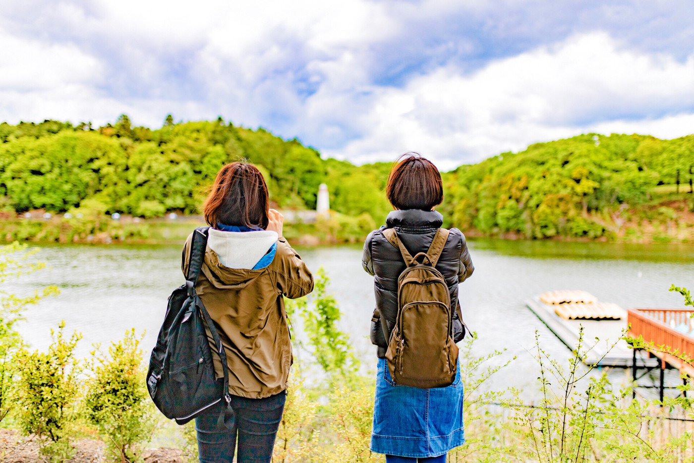 旅をしている人のイメージです
