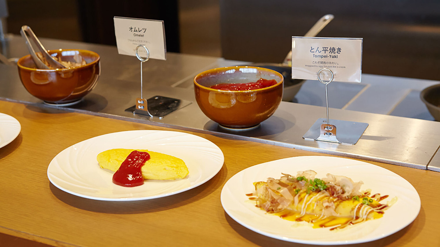 朝食 料理実演イメージ