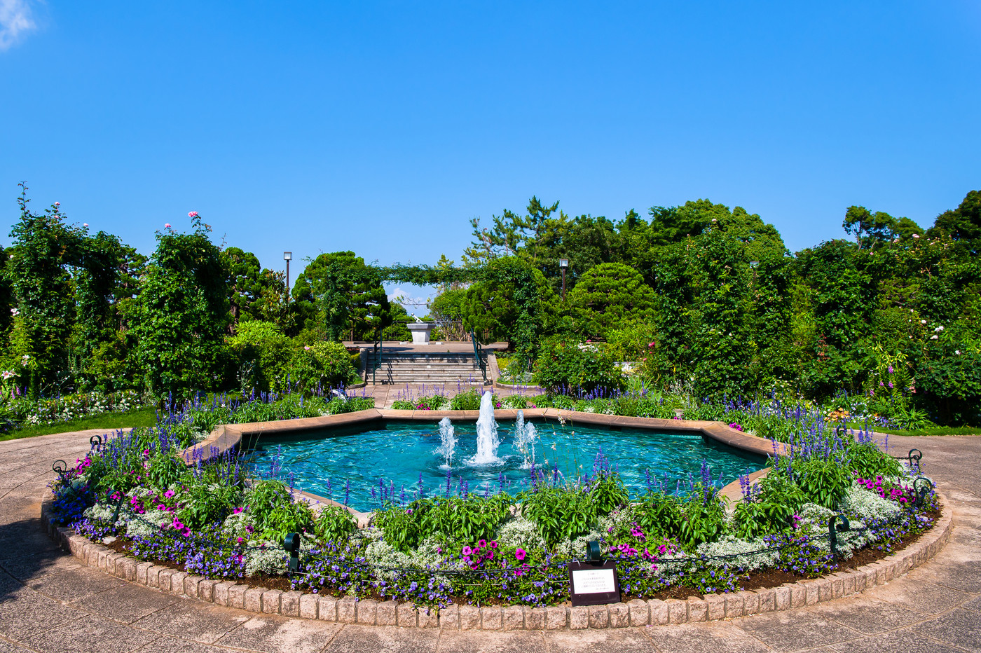 神奈川県横浜市 港の見える丘公園の香りの庭