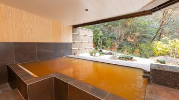 貸切露天風呂　森の源泉・七段花　斜め / 3