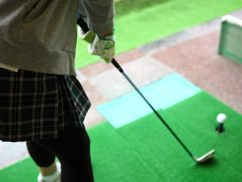 屋内ゴルフ練習場