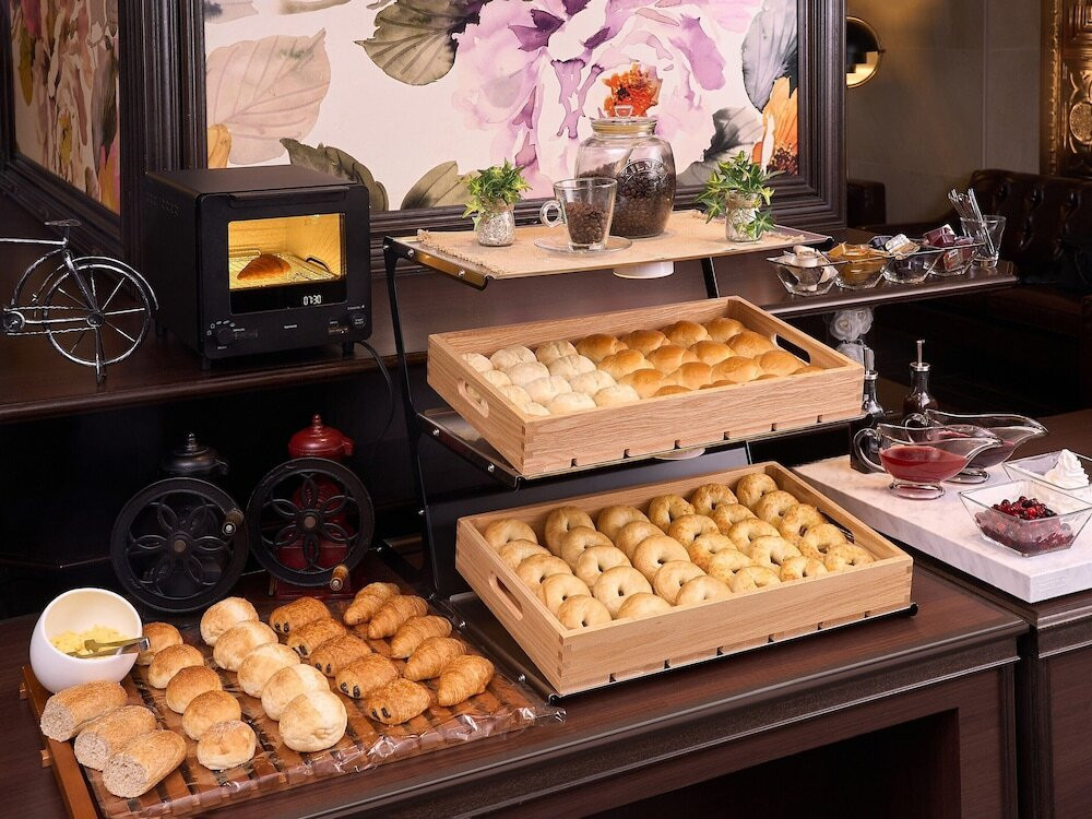 朝食ビュッフェ