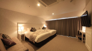 ラグジュアリーツイン 禁煙 客室露天風呂付 (エキストラベッドは5名利用時に提供)