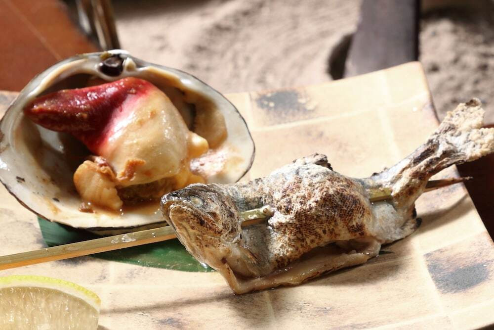 旅館のお食事処